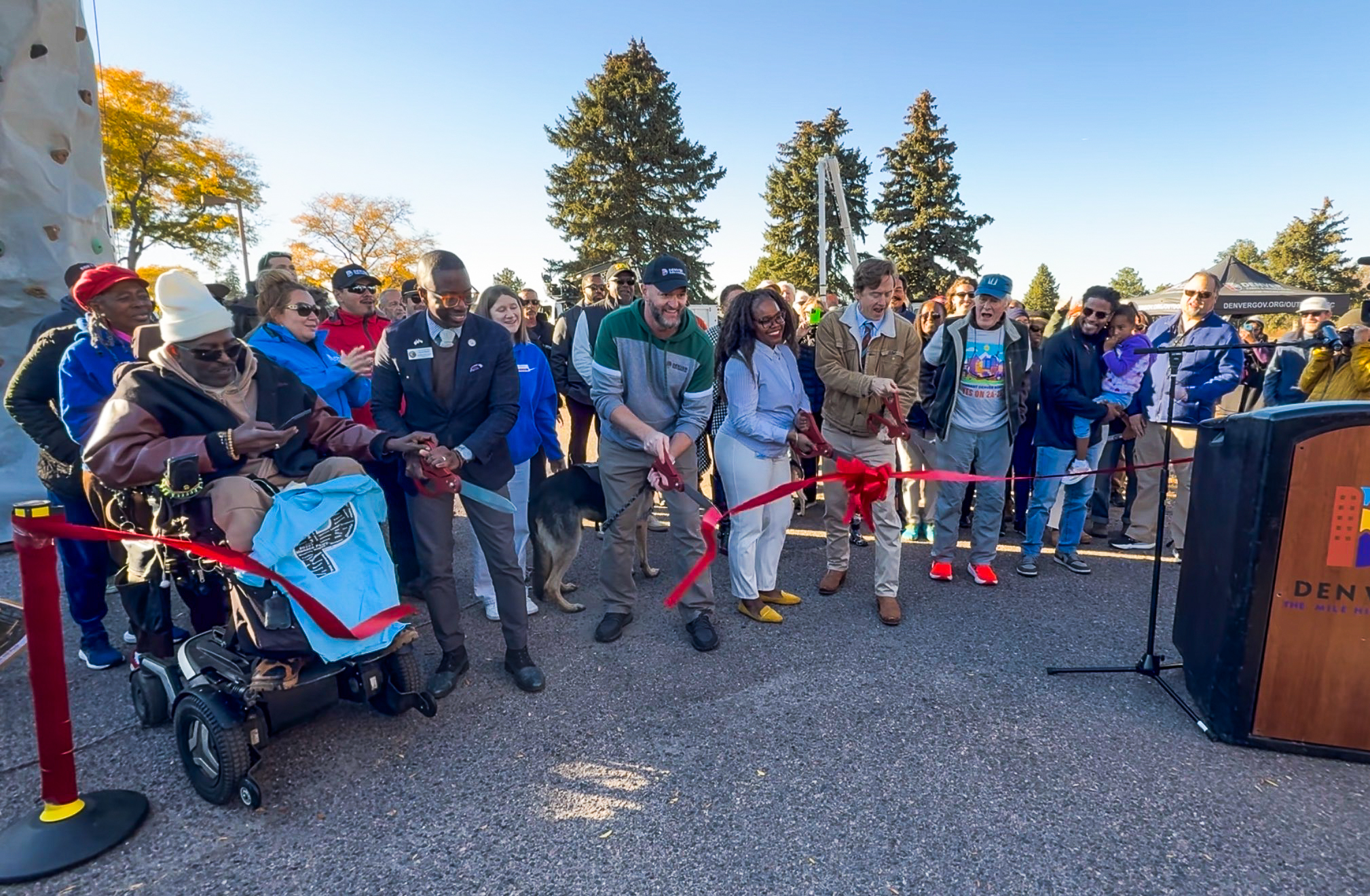 Park Hill Park Ribbon Cutting